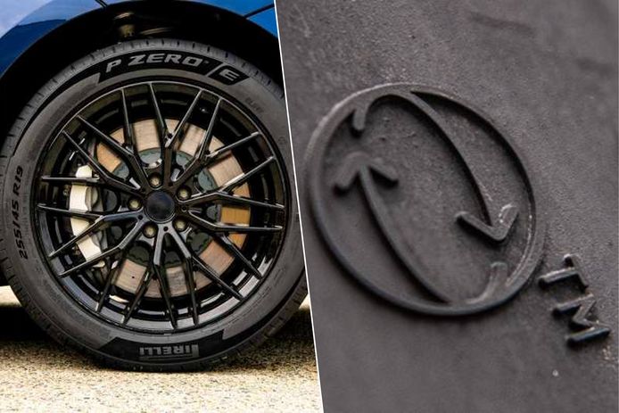 Een nieuw logo onthult bijzondere eigenschappen van de moderne autoband van Pirelli.