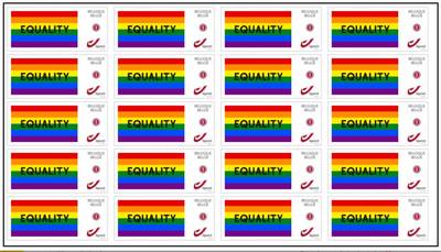 Bpost lanceert regenboogpostzegel voor steun aan LGBTQI+-gemeenschap