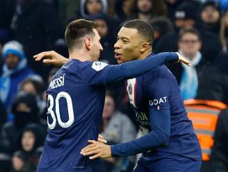 Jubilarissen Messi en Mbappé rollen met hun tweetjes Marseille op