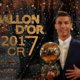 Ronaldo bekroont topjaar met vijfde Gouden Bal