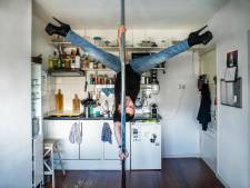Soms staat Lucian (26) in het lab als scheikundige, soms doet hij aan paaldansen (op hakken van 17 centimeter)