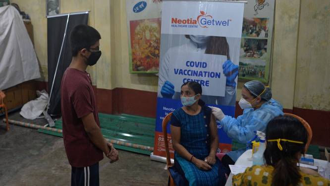 India boekt vaccinatierecord met 7,8 miljoen prikken op één dag