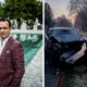 Bekende advocaat Omar Souidi rijdt twee geparkeerde auto’s total loss: ‘Ik was niet onder invloed van alcohol of drugs’