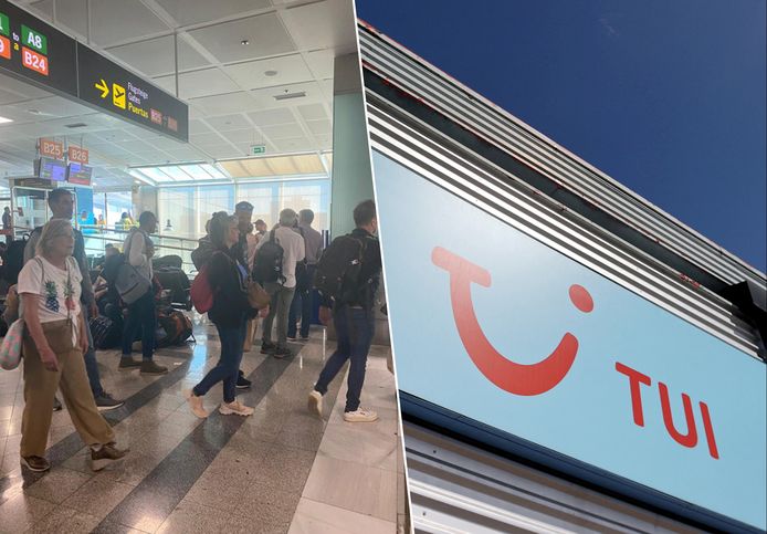 De gedupeerde TUI-reizigers zitten al meer dan 24 uur vast op Tenerife wegens een technisch probleem aan het vliegtuig.
