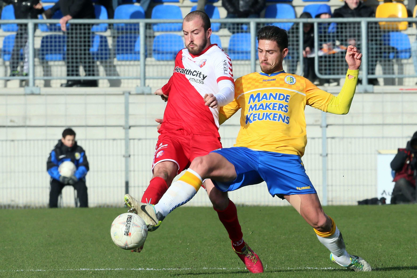 Van Hoevelen klopt met RKC het Utrecht van Steve De Ridder Foto hln.be