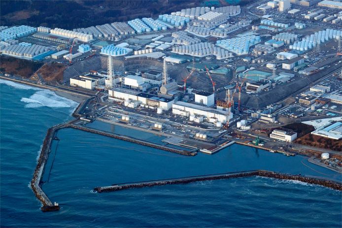 De kerncentrale van Fukushima Daiichi.