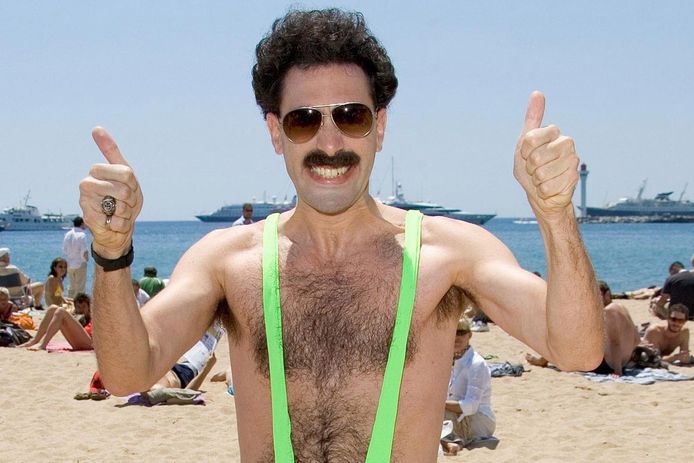 Cohen in zijn rol als Borat uit 2006.