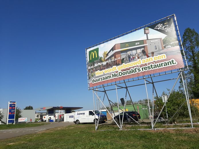 Bij de Tango in Boxmeer komt McDonald's.