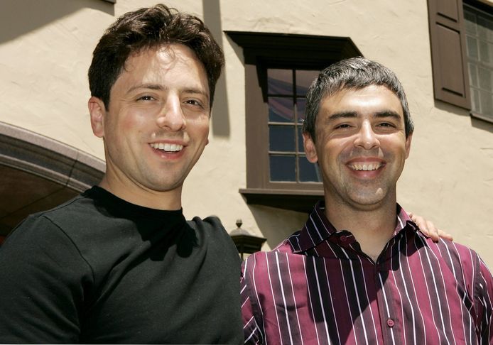 De oprichters van Google Sergej Brin en Larry Page deden in 2019 een stap terug bij moederbedrijf Alphabet, dat zij ook hebben opgericht.