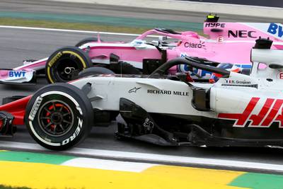 Haas in protest tegen wagens Force India