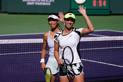 Indian Wells: Elise Mertens et sa partenaire filent en finale du double