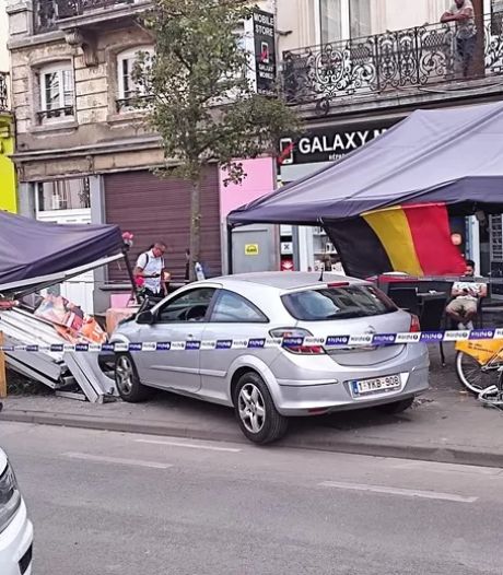 Un conducteur ivre rentre dans la terrasse d'un café à Bruxelles, pas de blessé