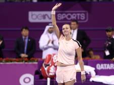 Kvitova laat haar klasse zien op Qatar Open
