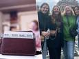 De kaarthouders van 'Pochette' zijn nu al te verkrijgen in Gits, Lichtervelde en Loppem.  Rechts zien we bezielers Imke, Eline, Marie-Julie en Femke.
