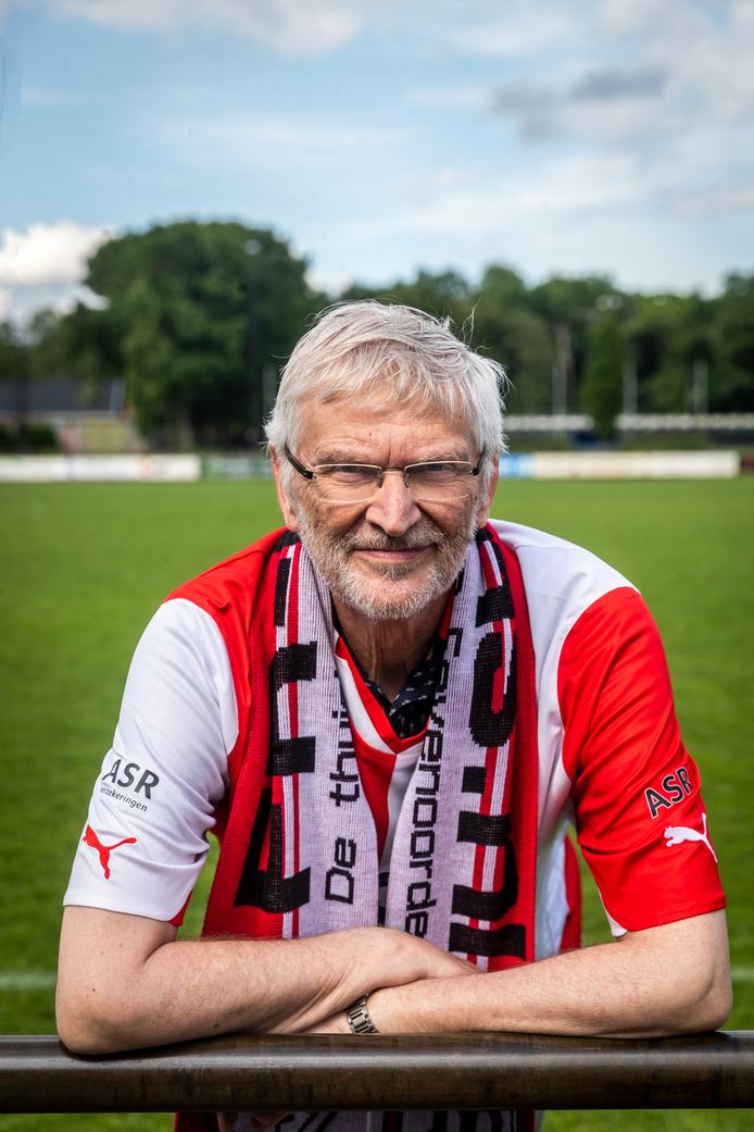 Feyenoord-supporter Ton Marinus