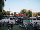 De entree van festival Achterland. Foto: Jan van den Brink