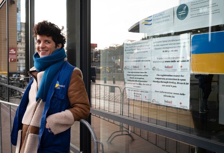 Magali Pratte: 'Soms moet je vreselijke keuzes maken en kleine kinderen buiten laten slapen.' Beeld Wim Van Cappellen