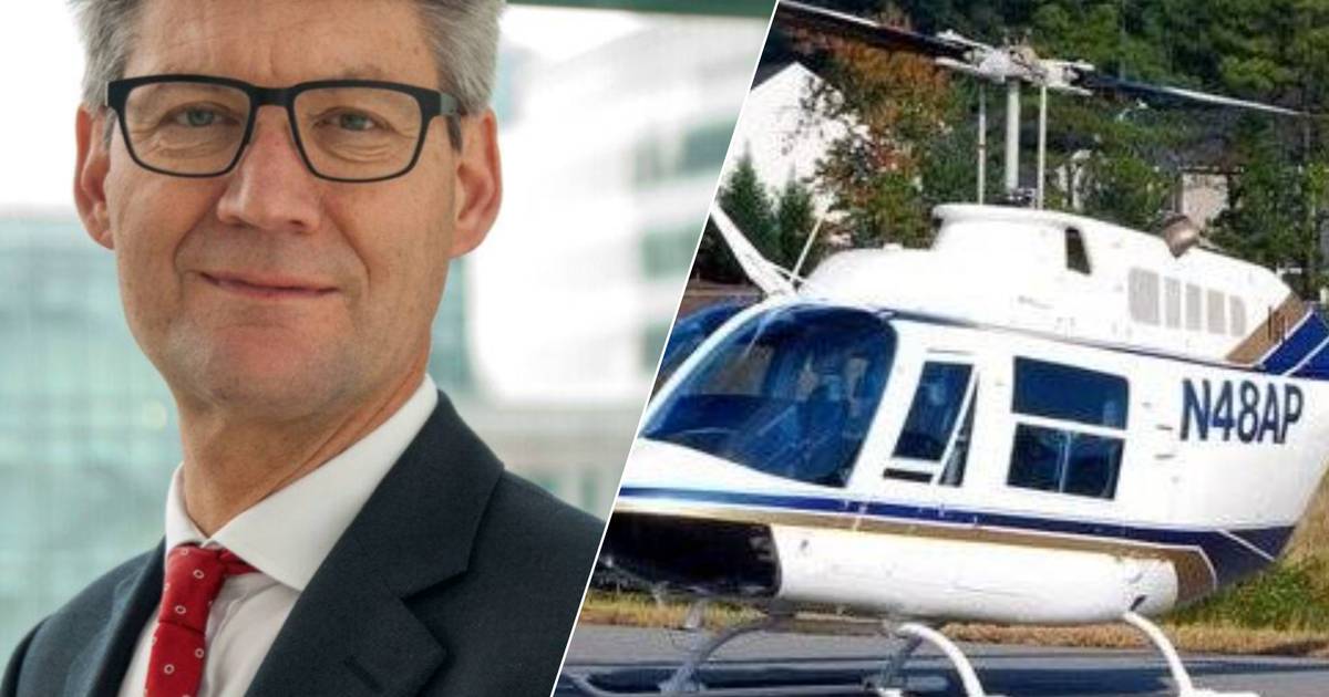 Un anziano banchiere olandese (62 anni) muore in un incidente in elicottero in Italia, e il pilota (73 anni) è ancora disperso |  al di fuori