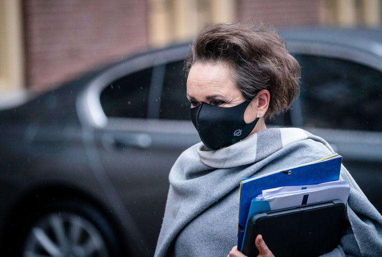 Alexandra van Huffelen van Financiën keert in het nieuwe kabinet terug al staatssecretaris Koninkrijksrelaties en Digitalisering. Beeld ANP