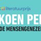 'De mensengenezer' van Koen Peeters wint de ECI-literatuurprijs en ú kunt 'm GRATIS lezen!