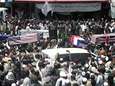 Taliban-aanhangers houden nepbegrafenis bij vertrek VS en NAVO uit Afghanistan<br>