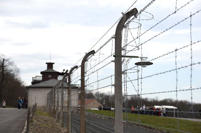Concentratiekamp Buchenwald, nabij Weimar.