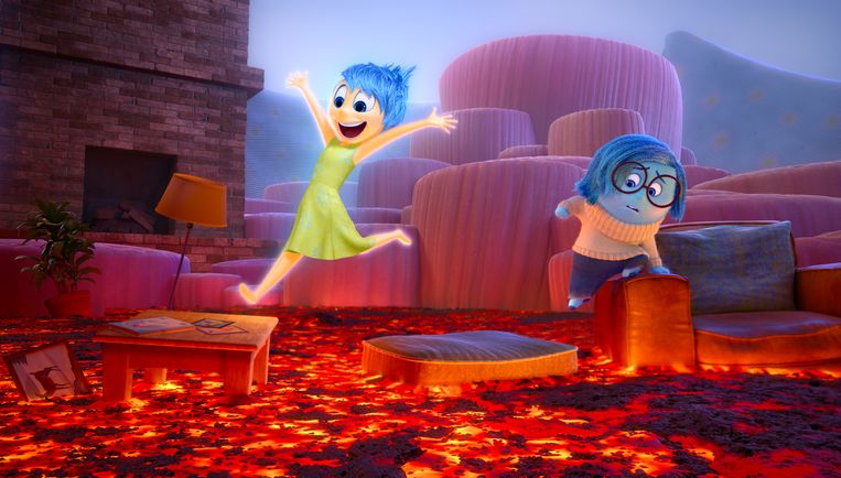 Beeld uit de film Inside Out van Disney Pixar.  Beeld 