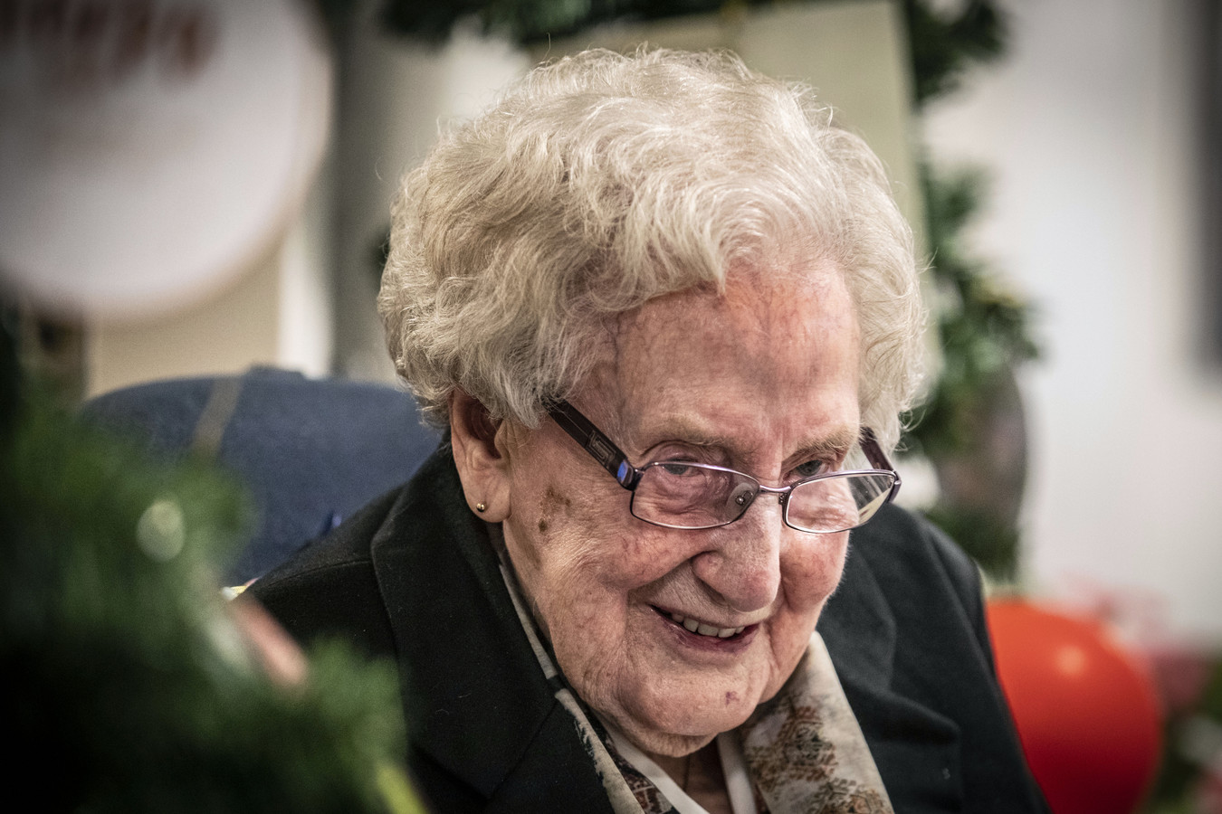 Oudste Inwoonster Tubbergen 106 Nog Altijd goed Te Pas Foto 