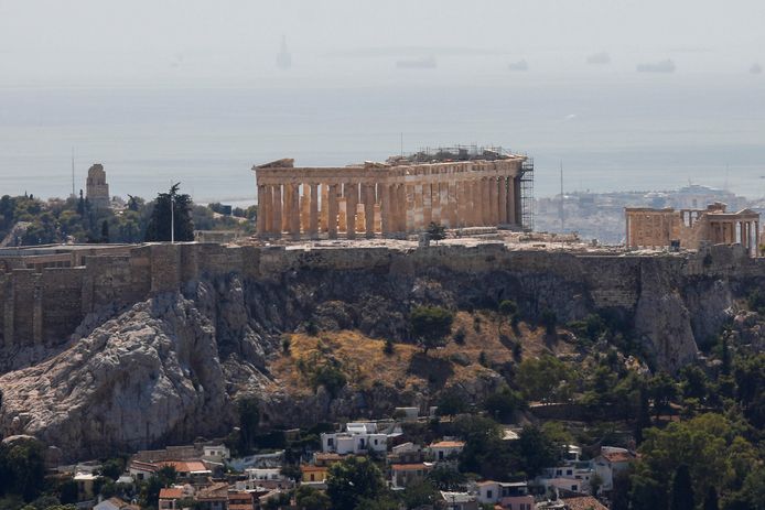 De Acropolis in Athene