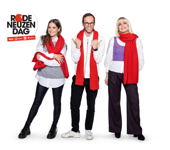 Laura Tesoro, Vincent Fierens en Julie Van Den Steen gaan Vlaanderen doorkruisen voor Rode Neuzen Dag