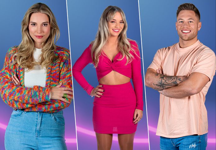 'Big Brother'-kandidaten Charlotte, Chelsea en Danny zijn genomineerd.