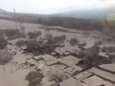 Alles zit onder grauwe laag as: drone filmt enorme ravage in Guatemala