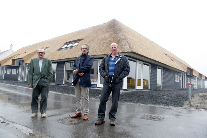 Jaap Kools, Theo Bax en Jan Kools voor de Koolse Hoeve in 2015.