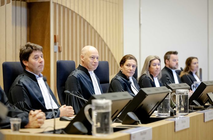 De rechters van het MH17-proces.