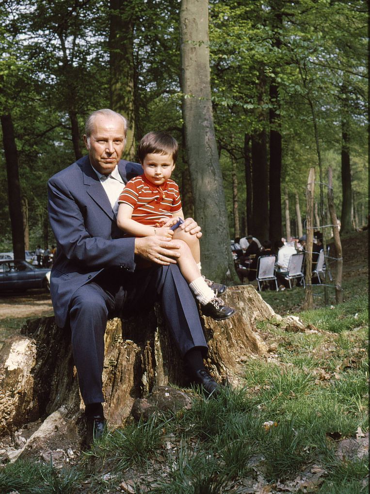 Jean-Paul Mulders met zijn vader Beeld familiearchief