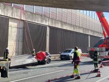 Vrouw overleden door 5 ton wegende betonnen plaat op Duitse snelweg