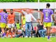 TEC-trainer Eric Meijers baalt van de gang van zaken in de nacompetitie.
