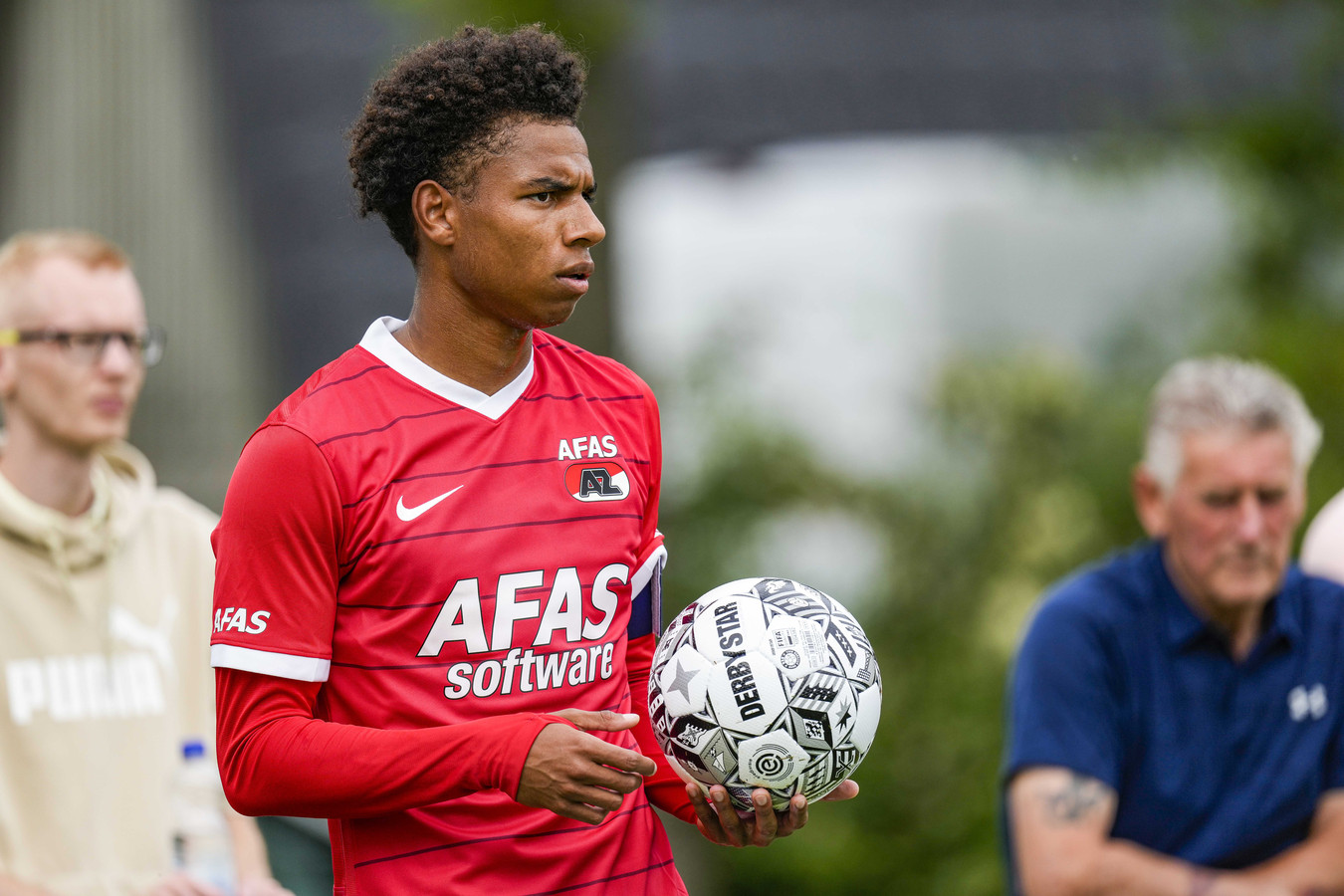 Calvin Stengs in Nice om te onderhandelen over transfer Foto AD.nl