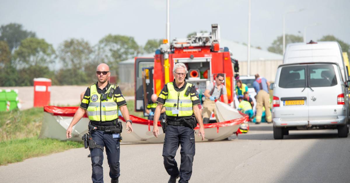 Motorrijder overleden aan gevolgen ongeluk op Marconiweg Tholen.