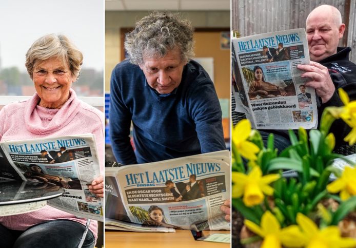 Op het terras, in de klas of in de tuin: op verschillende plaatsen en op verschillende manieren maakte Vlaanderen vandaag kennis met de nieuwe krant.
