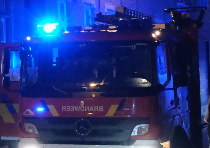 De brandweer van Leuven kreeg de brand snel onder controle.