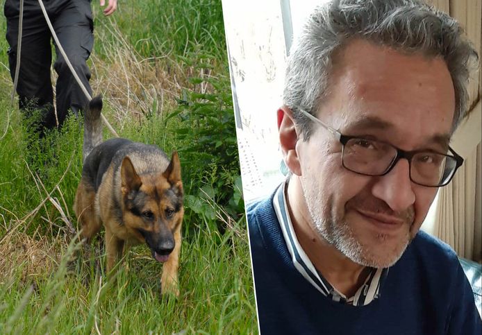 Er werd openieuw gezocht met speurhonden naar de vermiste Walter Cambré.