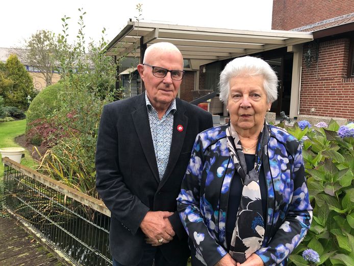 Het diamanten paar Louis en Maria Verwimp uit Valkenswaard.