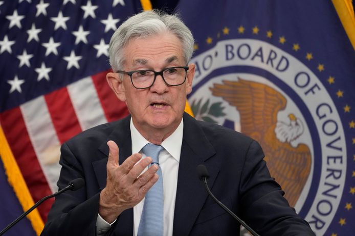 Jerome Powell, voorzitter van de Federal Reserve.