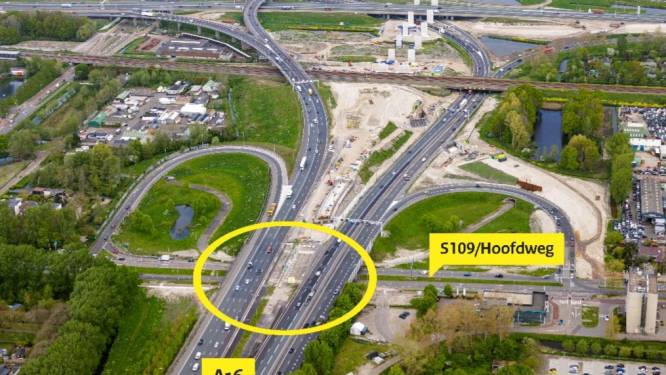 Tijdelijk 70 rijden op deel van A16 tijdens vervanging viaduct