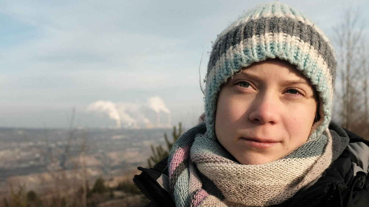 Greta Thunberg Beeld BBC