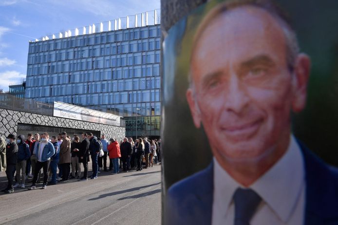 Quelque 8.000 personnes sont attendues au meeting d'Eric Zemmour à Lille.