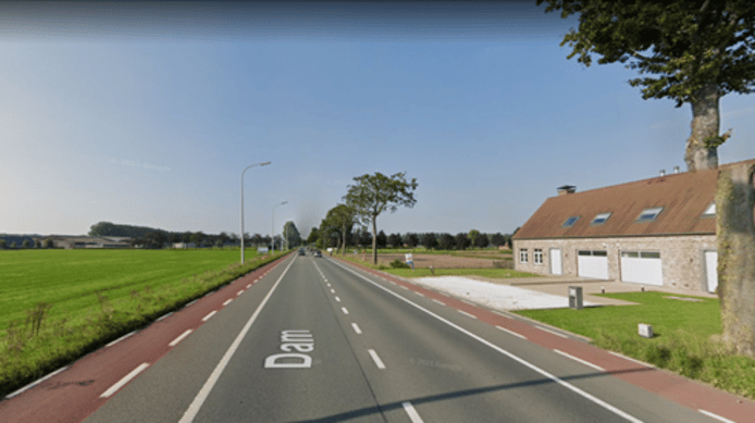 Dam in Waarschoot.