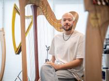 
Componist en dj Max Frimout (23) maakt cassettes met harp en elektronica