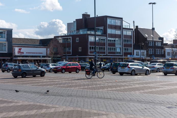 De Woenselse markt twee weken geleden.